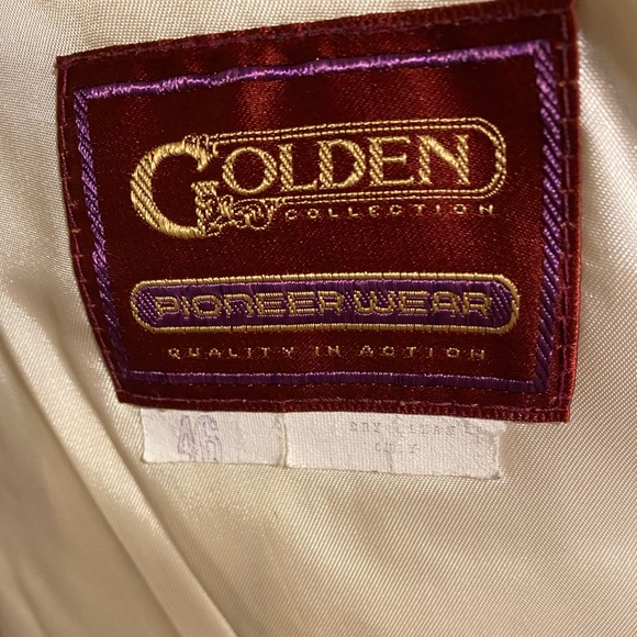 Vntg Golden Pioneer Wear Western Aztec Chimayo Jacket Blazer BUFFALO buttons - Picture 11 of 13